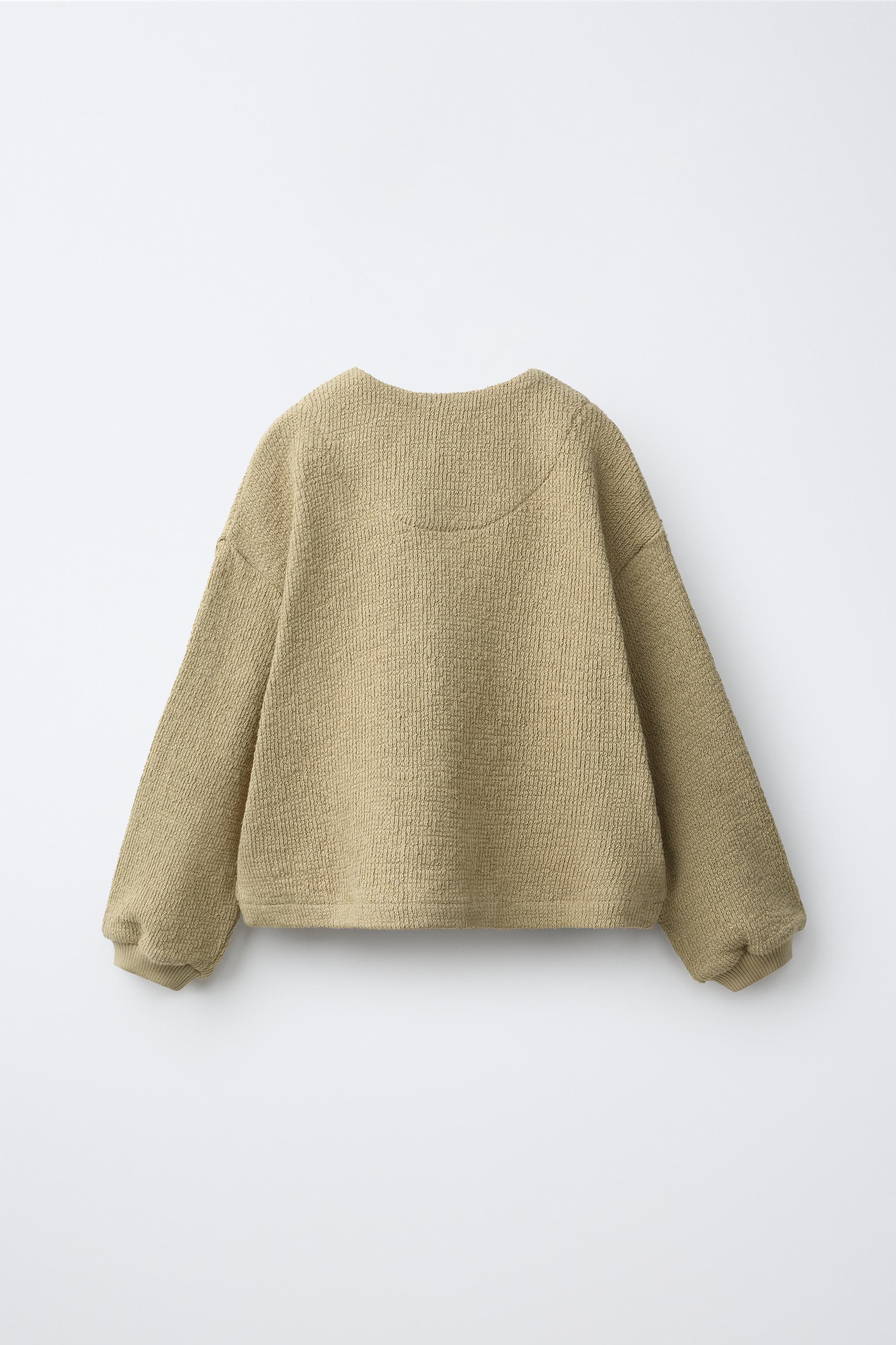 GILET EN MAILLE TEXTURÉE