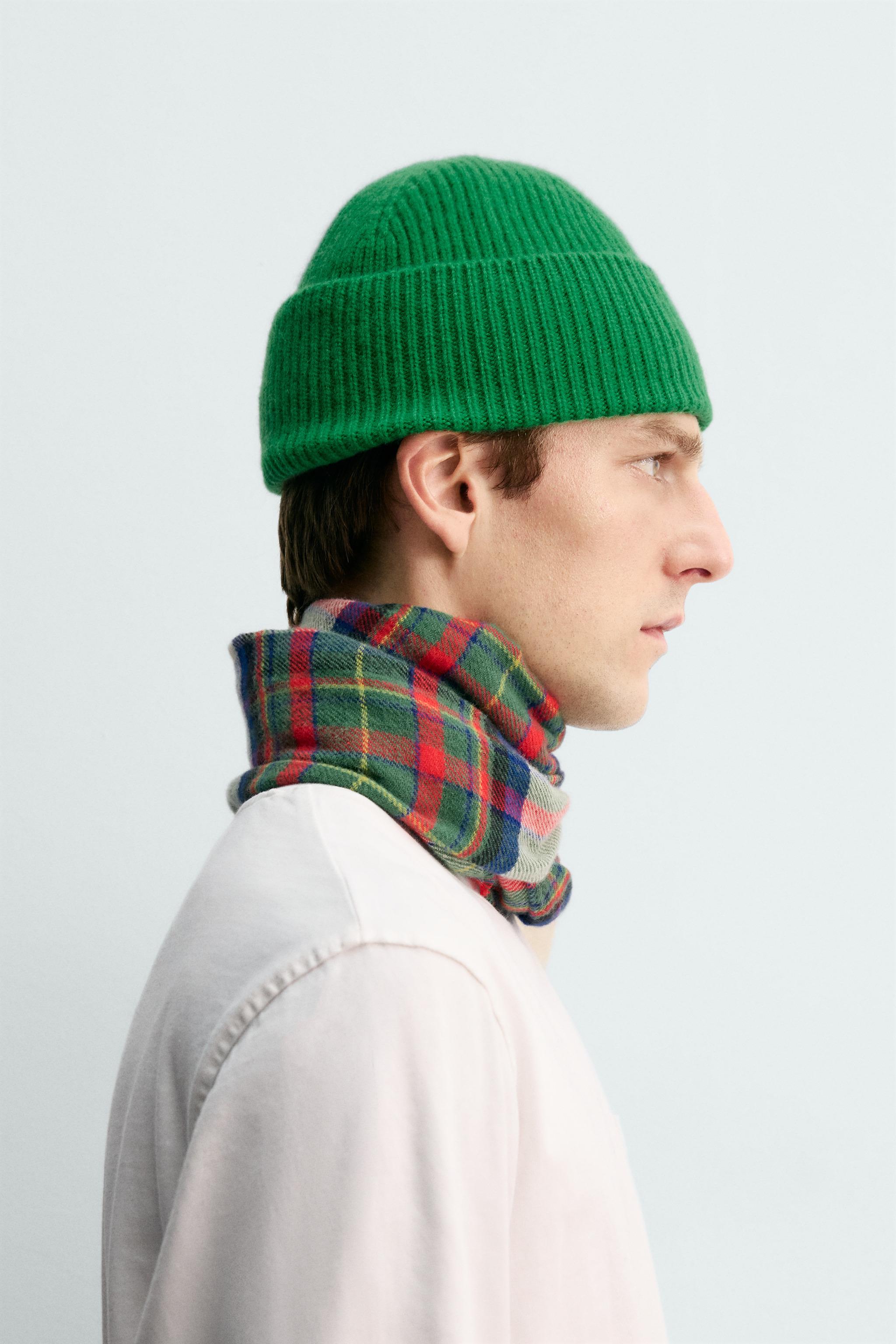 100% CASHMERE BEANIE AARON LEVINE X ZARA
