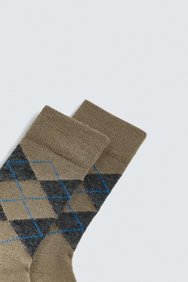 ARGYLE WOOL SOCKS - various by Zara - Image 2