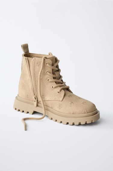 BOTTES FLEURS - Marron sable de Zara - Image 2