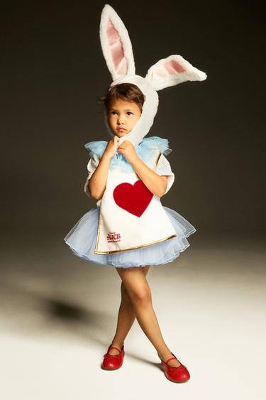 КОСТЮМ КРОЛИКА ALICE IN WONDERLAND © DISNEY — БЕЛЫЙ от Zara