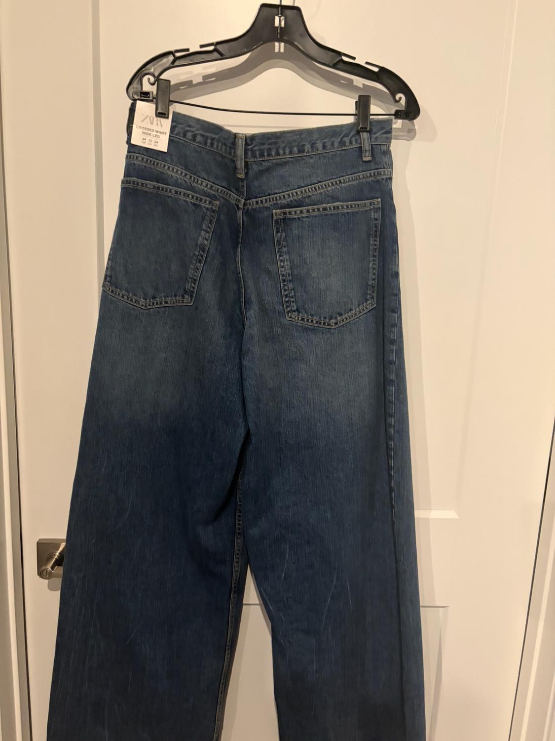 JEANS TRF BAGGY CINTURA CRUZADA TIRO MEDIO - Image 5