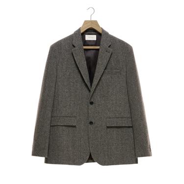 STRUCTURED REGULAR FIT BLAZER - Black / Brown by Zara