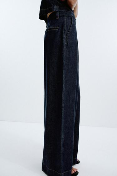 JEAN Z1975 WIDE LEG TAILLE MOYENNE - Bleu de Zara - Image 3