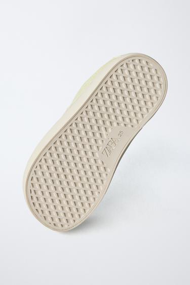 COTTON PLIMSOLLS - Yellow by Zara - Image 5