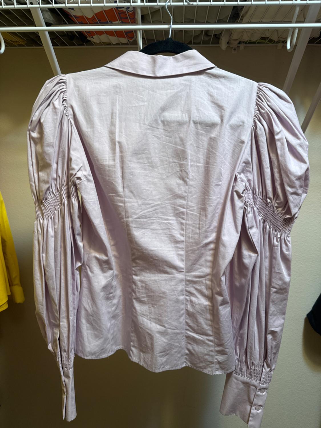 ELASTIC TRIM POPLIN SHIRT TRF - Image 2