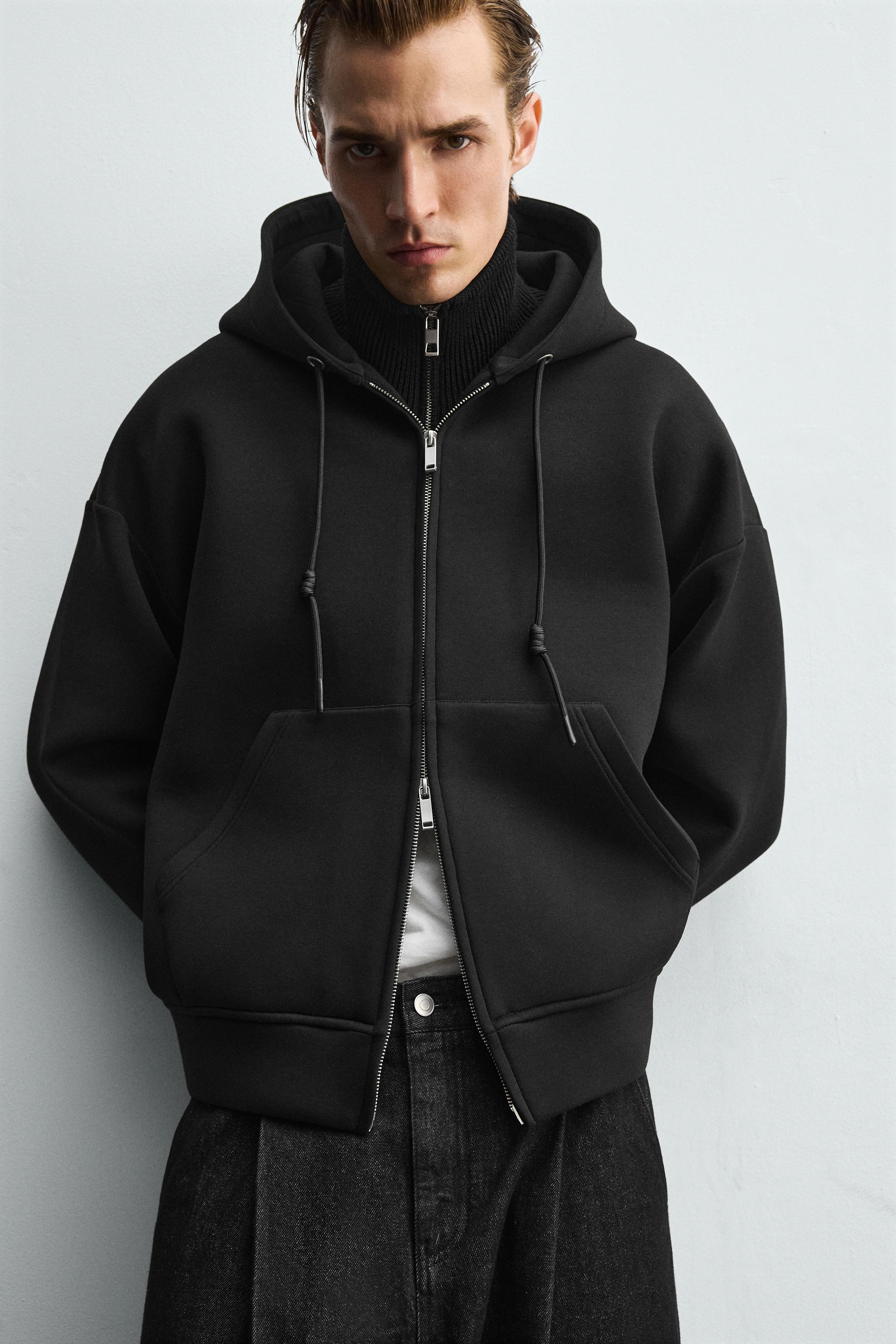 PERVERZU スエット Men's adidas Black Nebraska Huskers Z.N.E. Full-Zip Hoodie