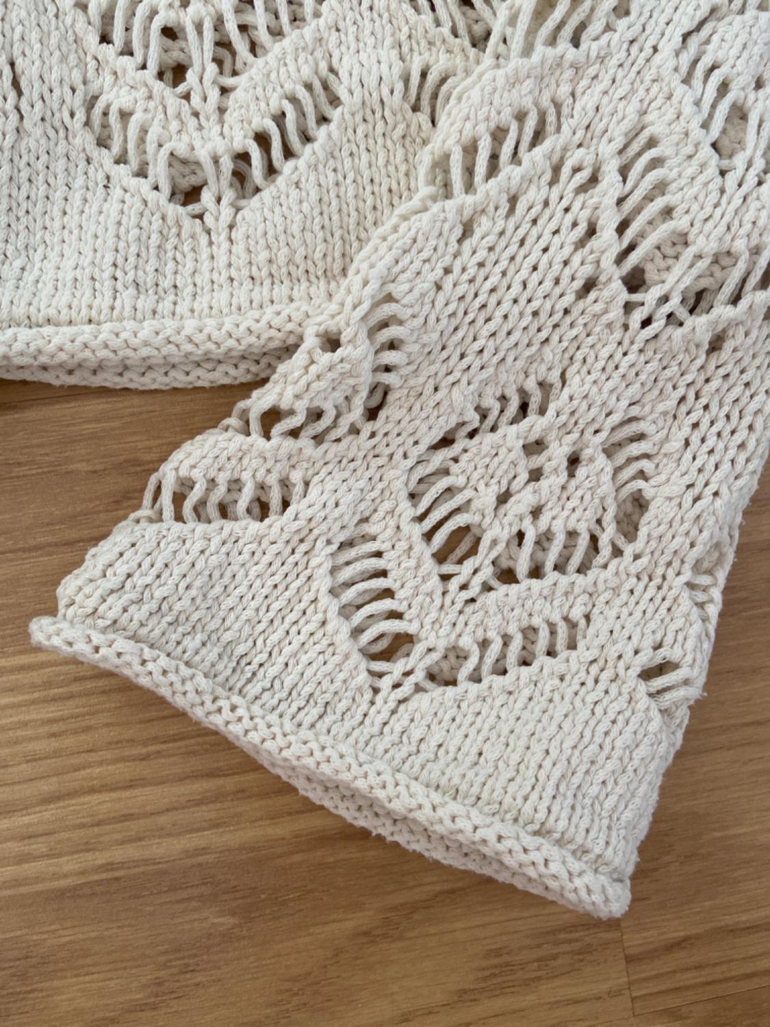 POINTELLE KNIT SWEATER - Image 3