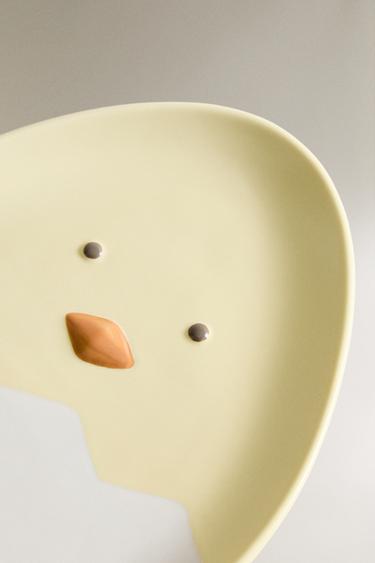 KIDS’ CHICK PORCELAIN PLATE - Multicoloured by Zara - Image 2