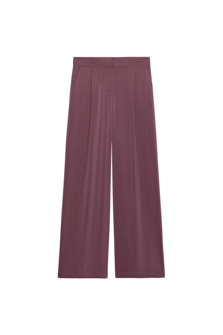 FLOWING WIDE-LEG TROUSERS