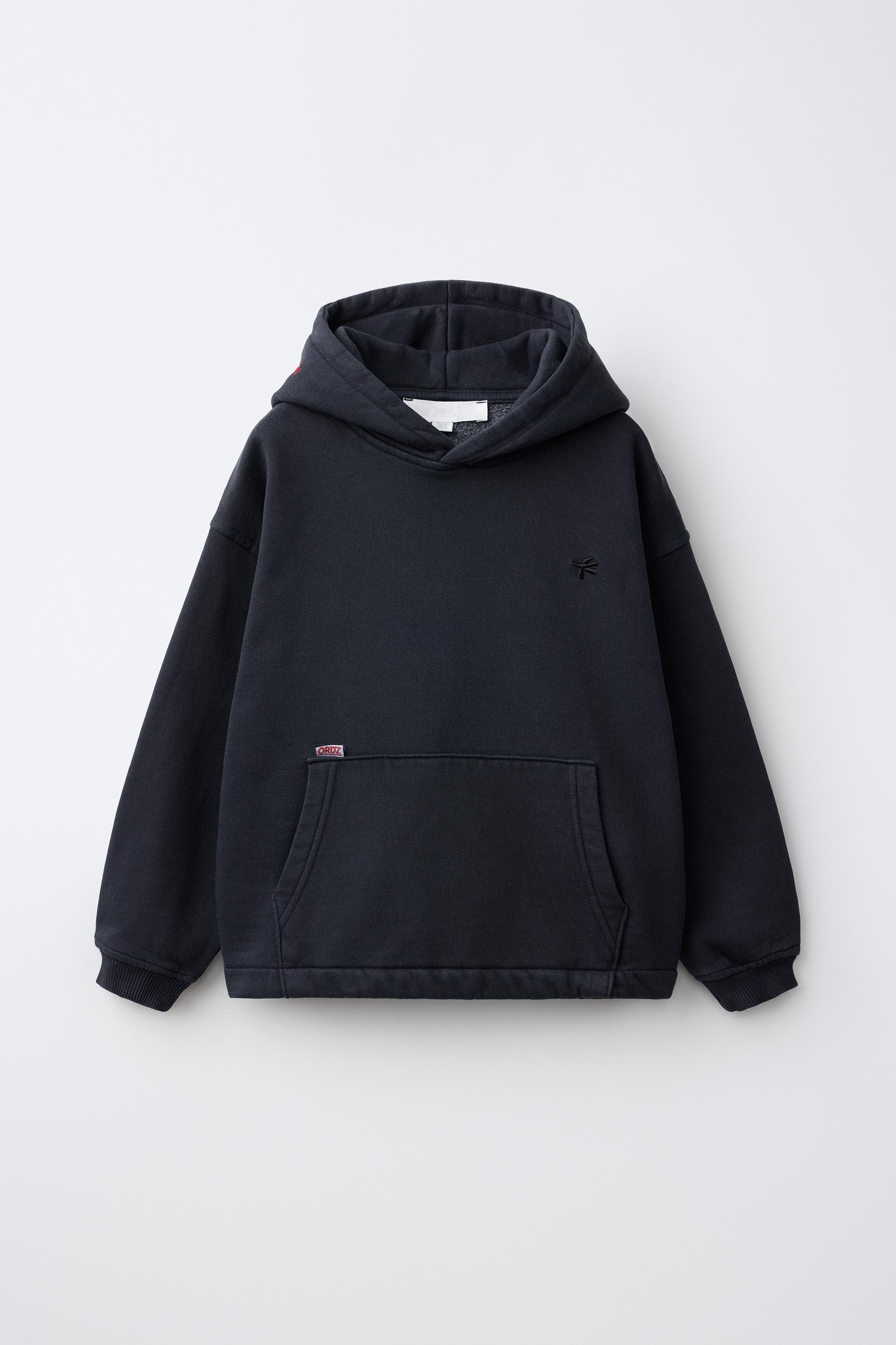 SUDADERA CAPUCHA BORDADO
