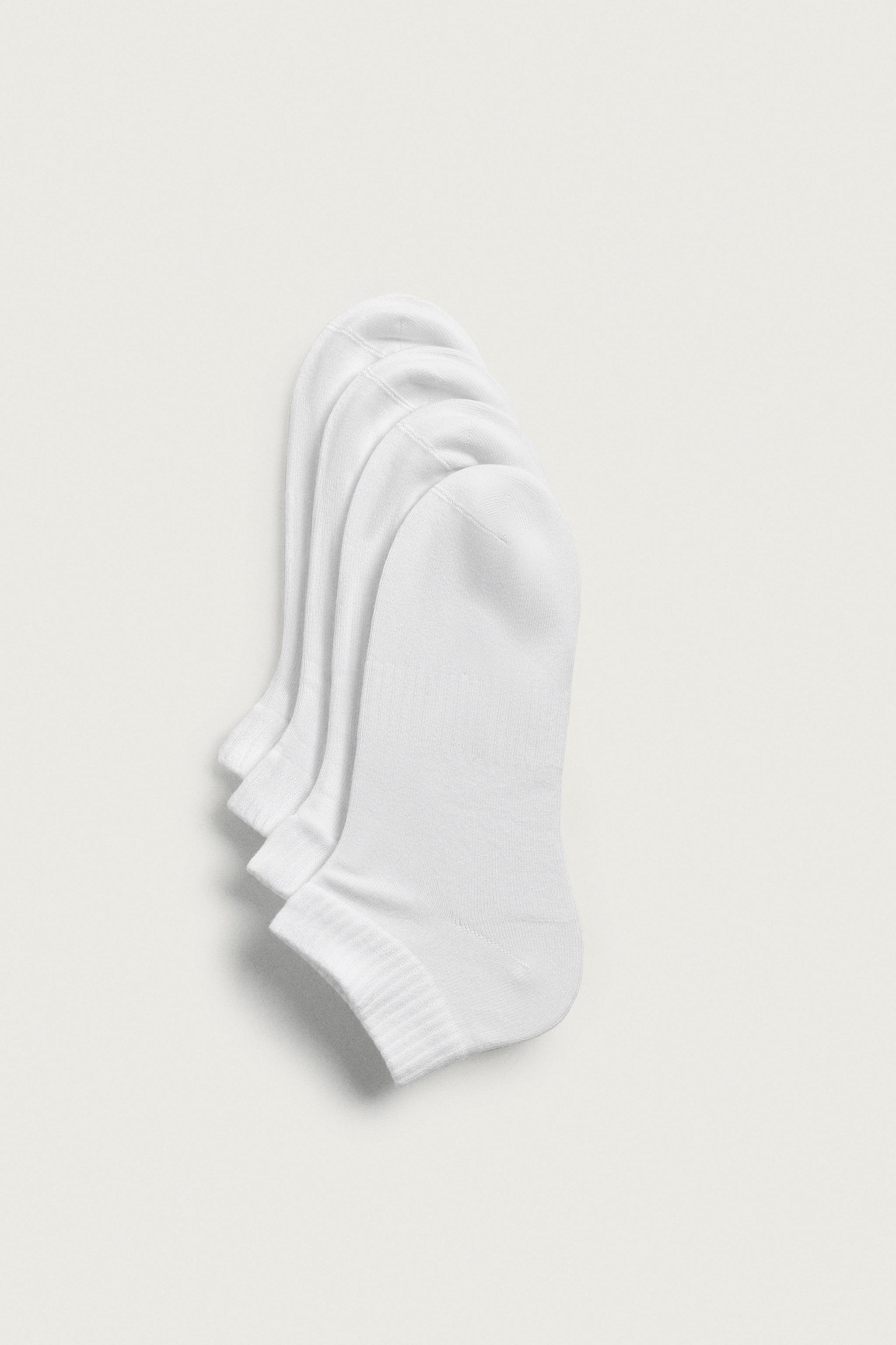 LOT DE 4 CHAUSSETTES BASSES BASIQUES