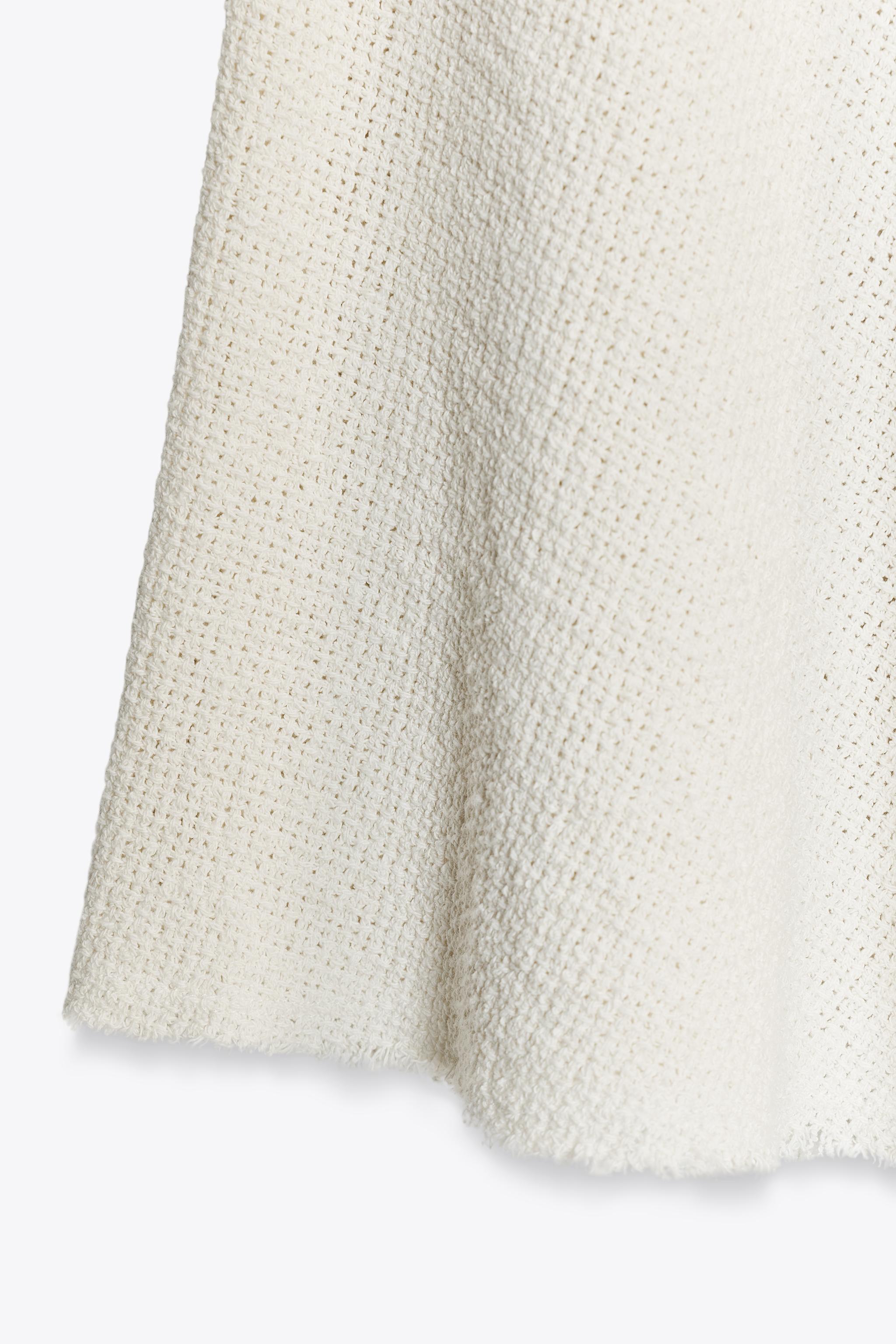 JUPE MIDI TEXTURÉE ZW COLLECTION