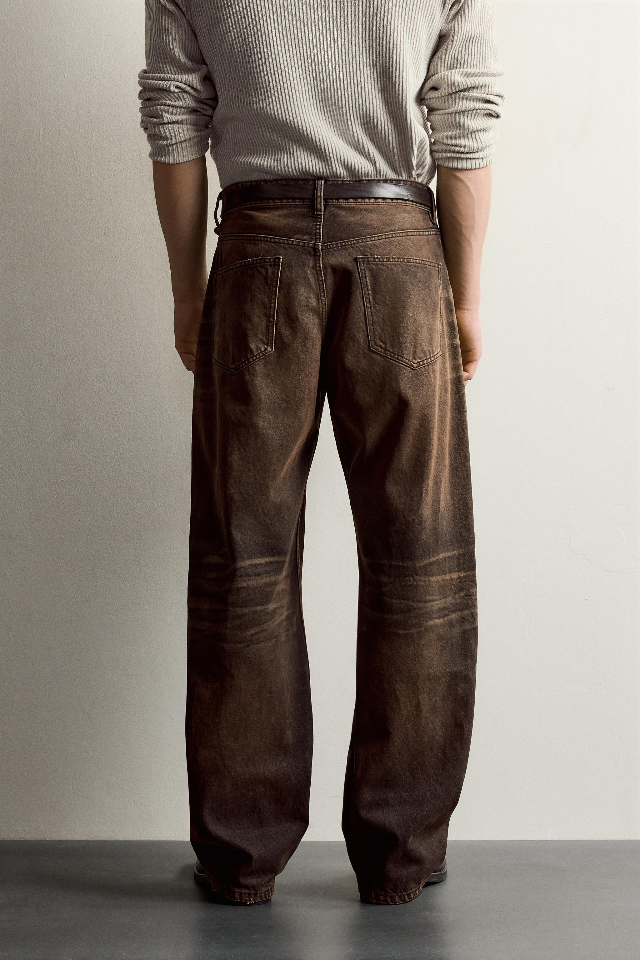 JEANS LOOSE FIT LAVÉ COULEUR