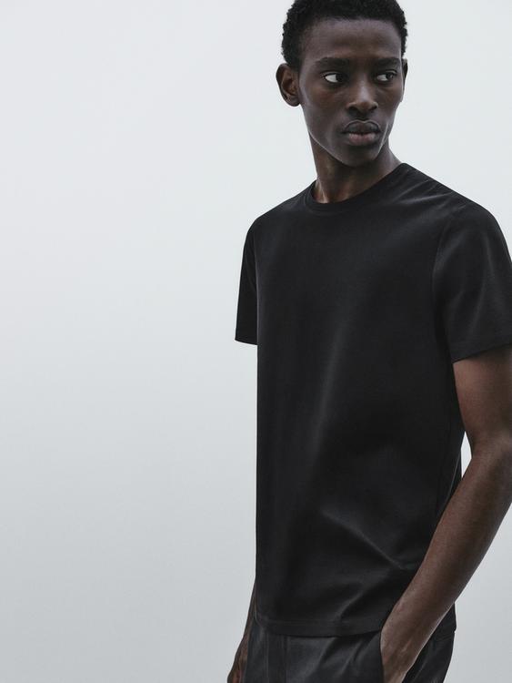 Relaxed fit short sleeve cotton T-shirt - Studio