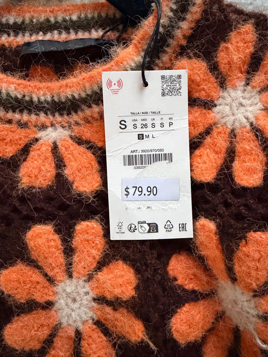 FLORAL KNIT JUMPER - Image 5