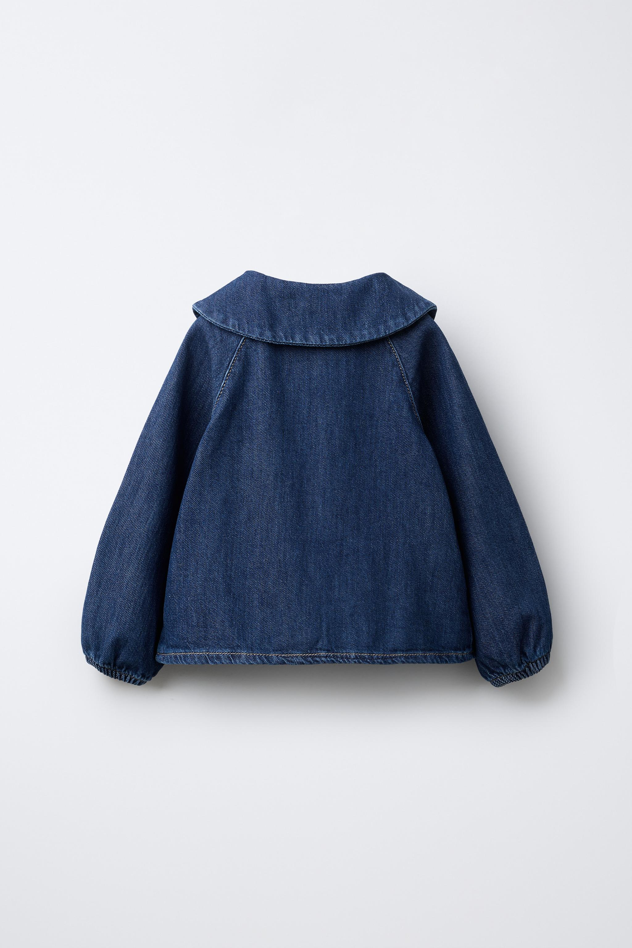 BOW DENIM SHIRT