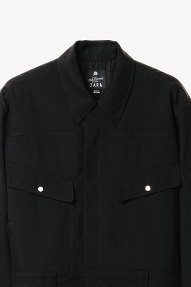 COMBINAISON OVERSIZE WILLY CHAVARRIA X ZARA - Noir de Zara - Image 5