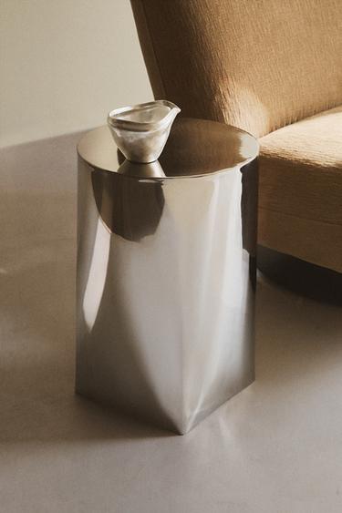 STAINLESS STEEL SIDE TABLE - Silver by Zara - Image 5