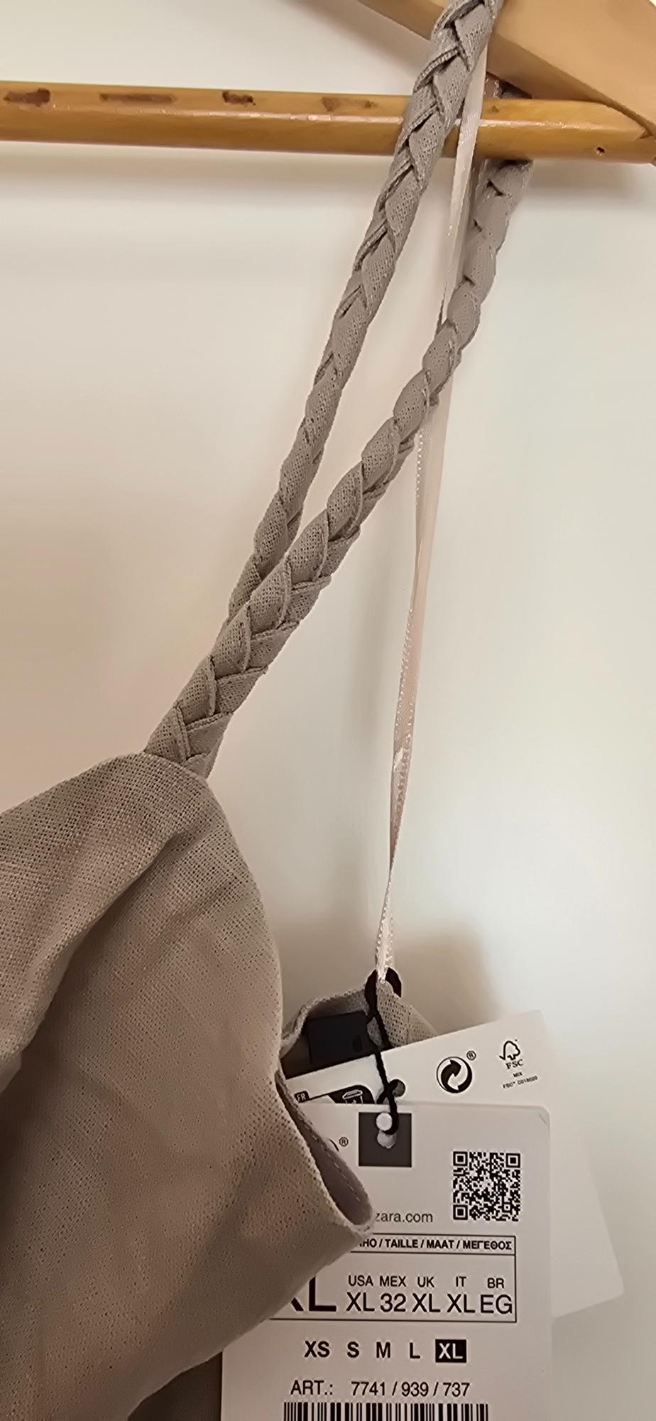 LINEN BLEND MIDI DRESS - Image 3