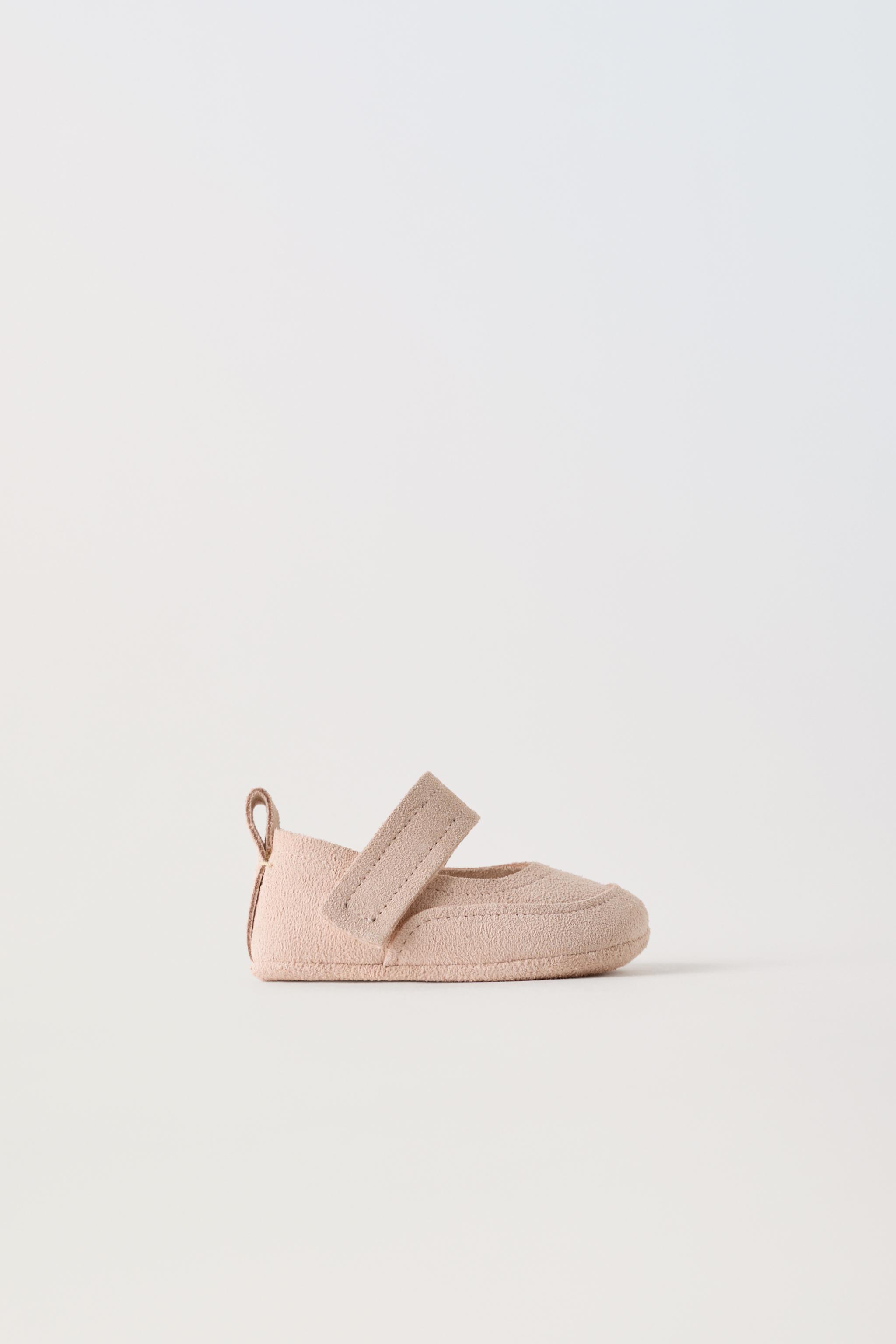 Zara store baby slippers