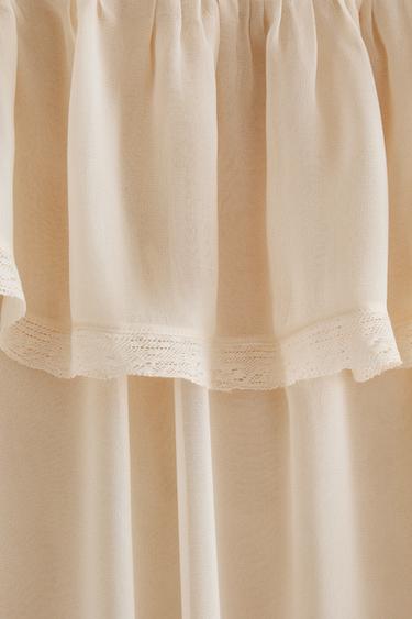 MIDI NIGHTDRESS - Beige-pink by Zara - Image 3