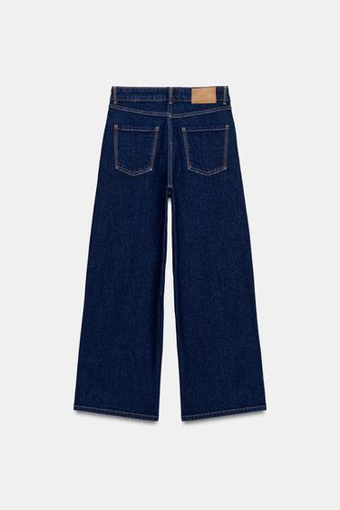 JEAN Z1975 JUPE-CULOTTE TAILLE HAUTE CONFORT - Bleu de Zara - Image 8