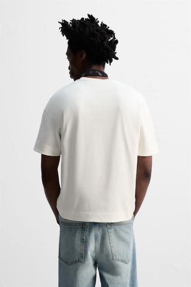 EMBROIDERED PRINT T-SHIRT © OTIS KWAME KYE QUAICOE - White by Zara - Image 2