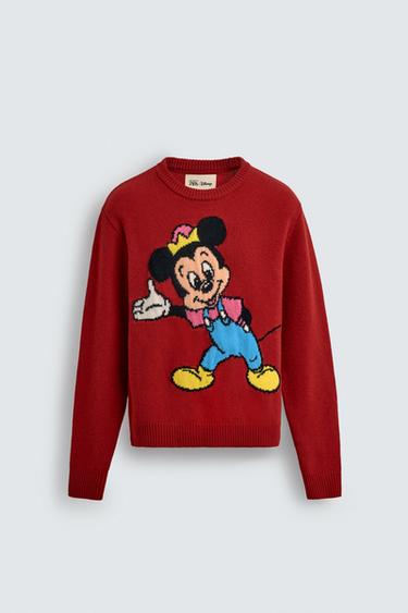 ÁO JERSEY LEN MONTY HARRY LAMBERT FOR ZARA X DISNEY - Màu đỏ từ Zara