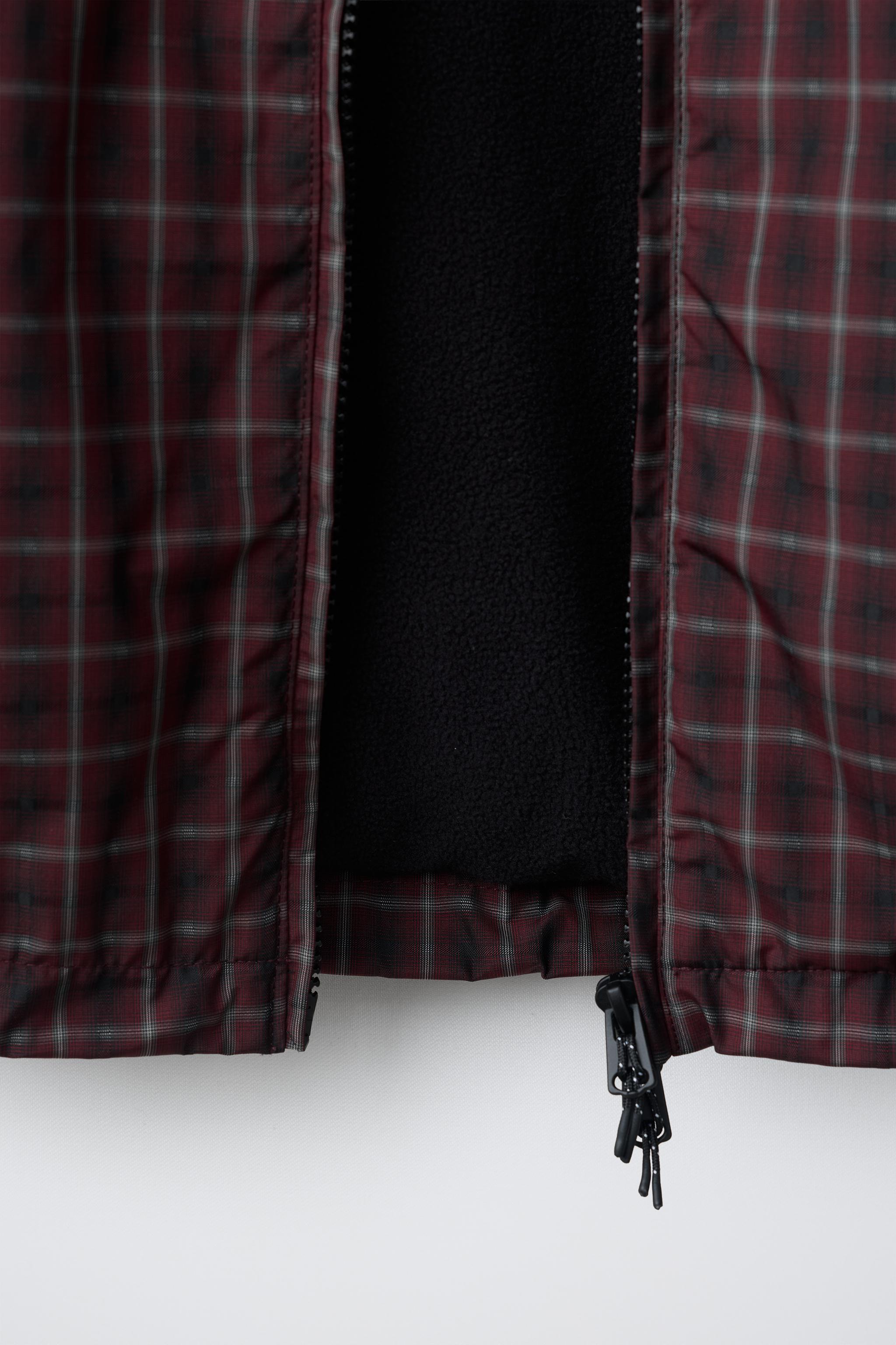 WATER-REPELLENT PLAID JACKET