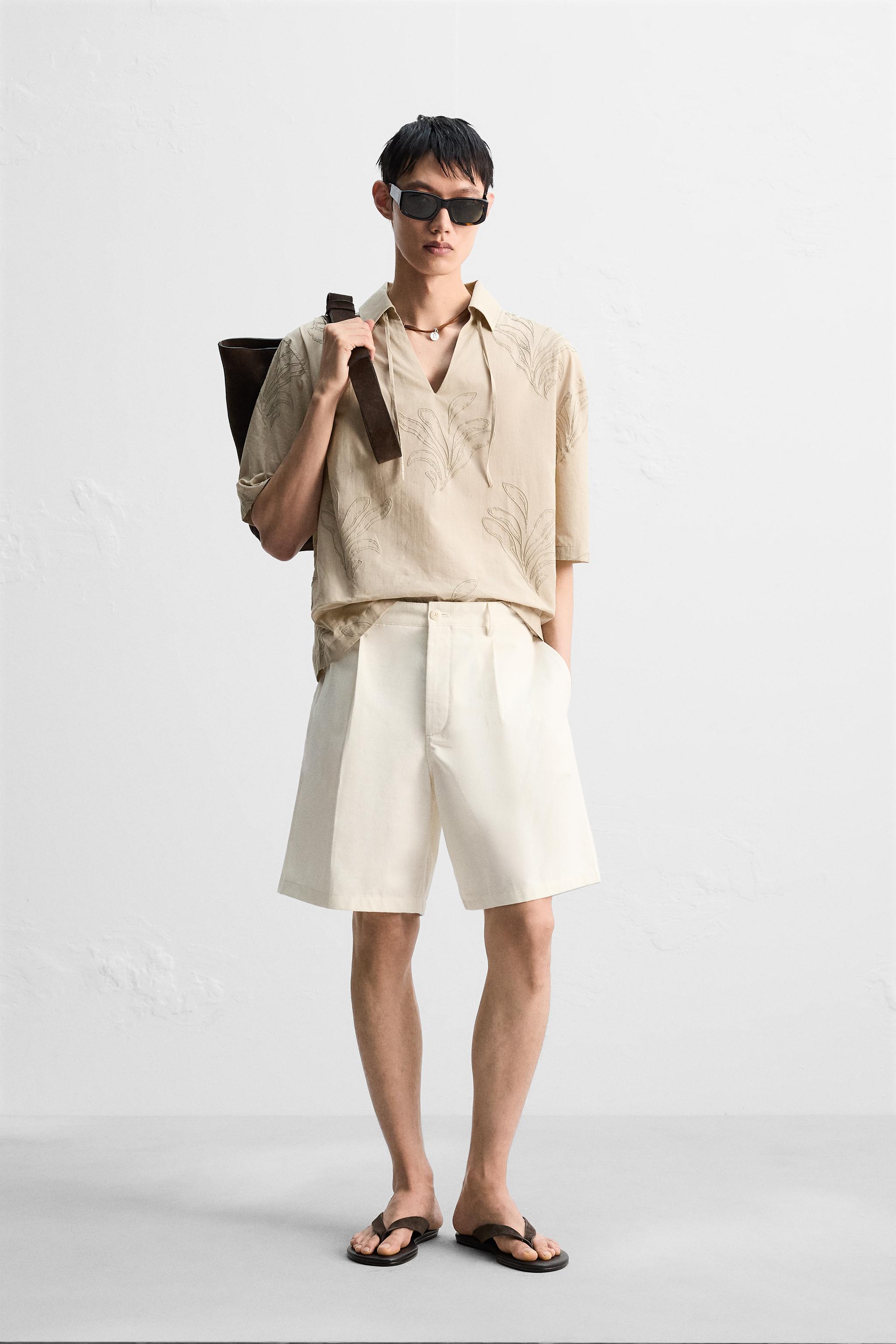 ショートパンツ (ホワイト・白) | メンズ | 最新コレクション