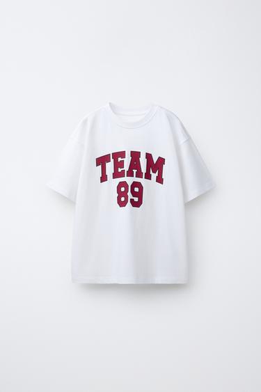 JOGGING T-SHIRT - White by Zara - Image 0