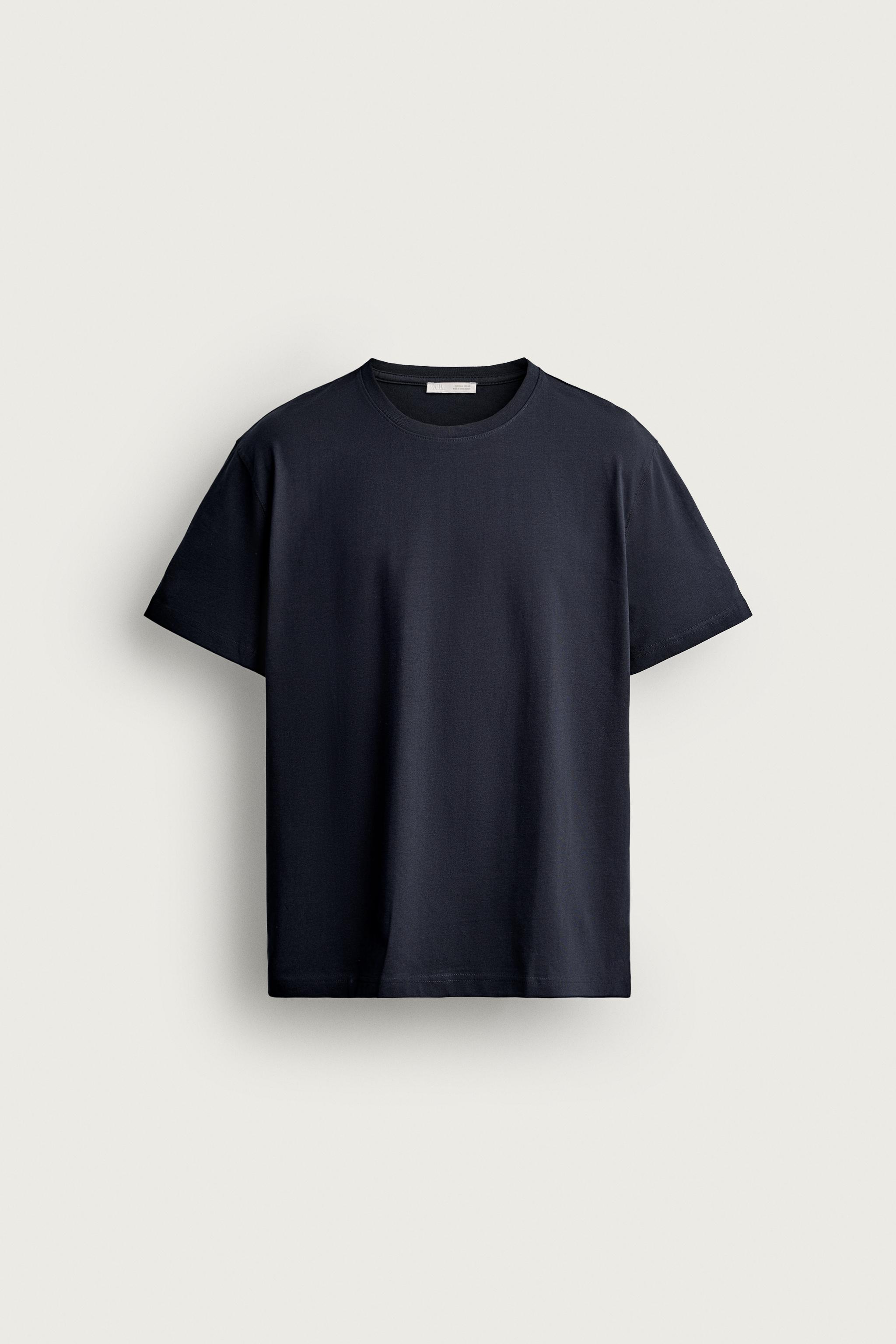 BASIC MEDIUM WEIGHT T-SHIRT /02 — Navy blue