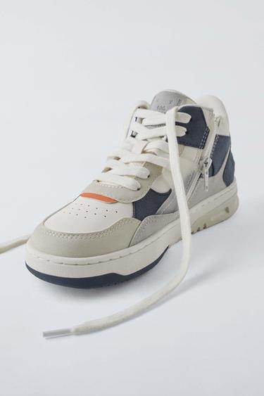 Zara MULTI-PIECE HIGH TOP SNEAKERS - Multi-color