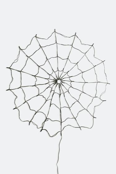 CHILDREN’S HALLOWEEN SPIDER WEB LIGHT DECORATION GARLAND - Green by Zara