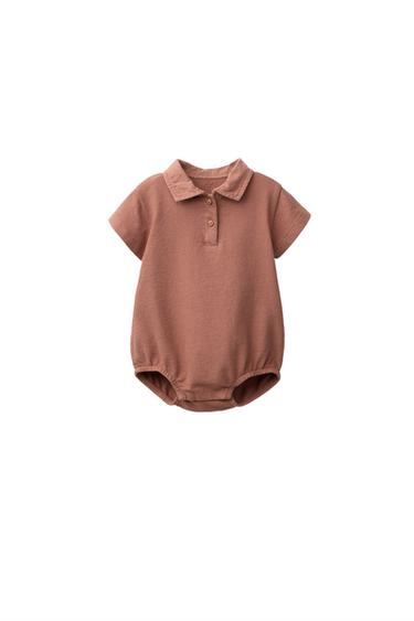 بودي بياقة بولو - dark russet الخاص بـ Zara