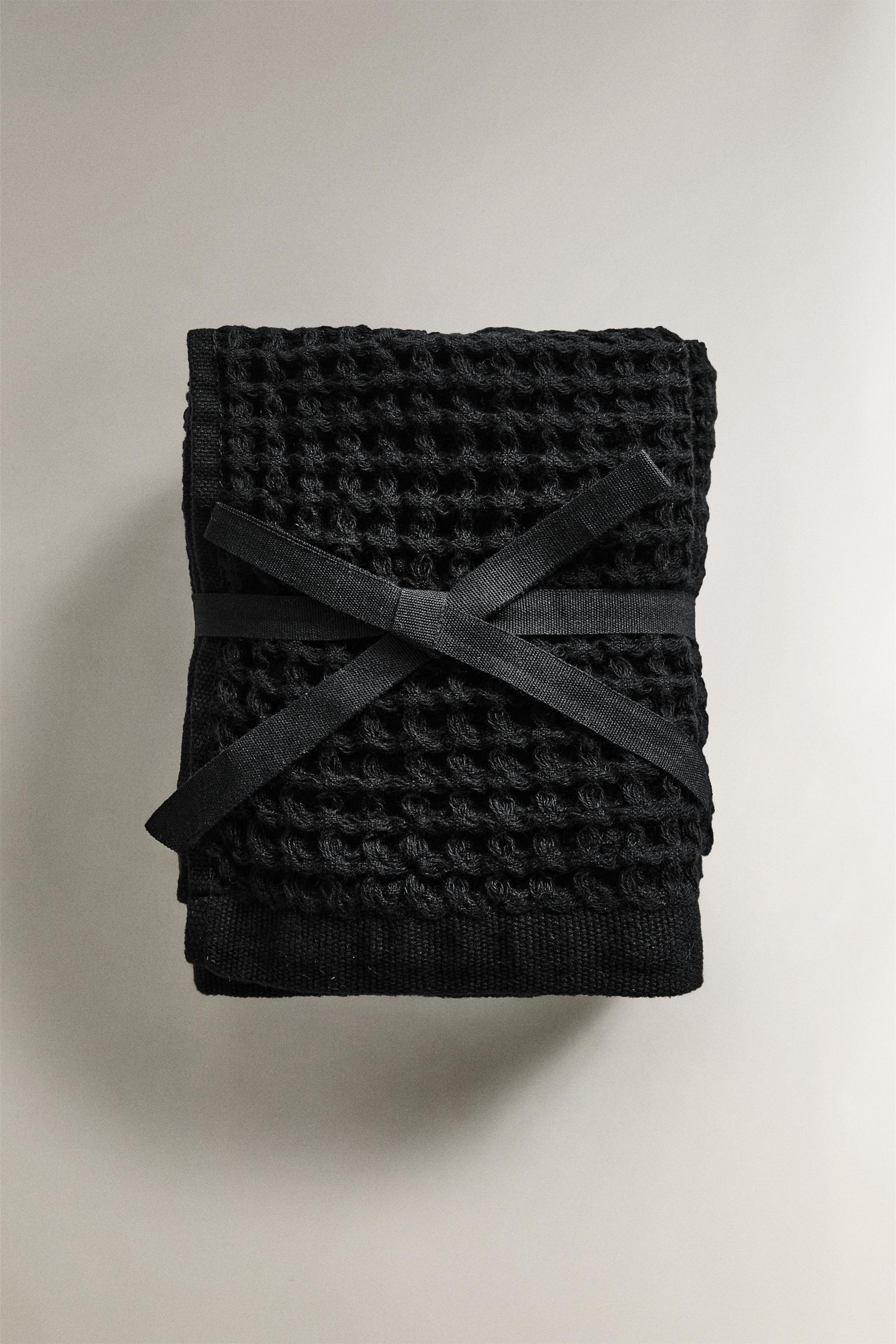 WAFFLE COTTON HAND TOWEL (PACK OF 3)