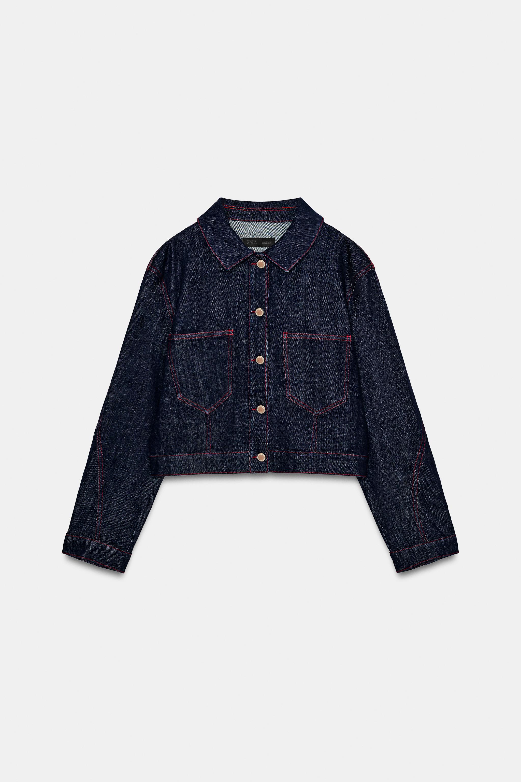 Z1975 肩パッド入りジャケット - ブルー | ZARA Japan / 日本