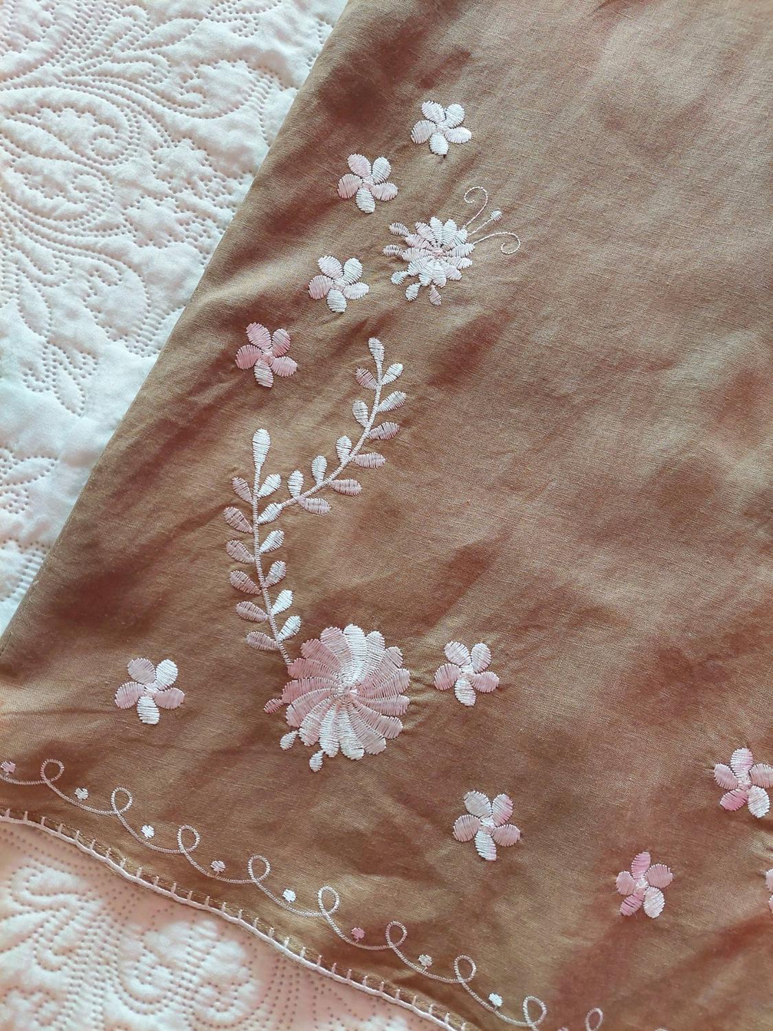 EMBROIDERED LINEN DRESS - Image 3