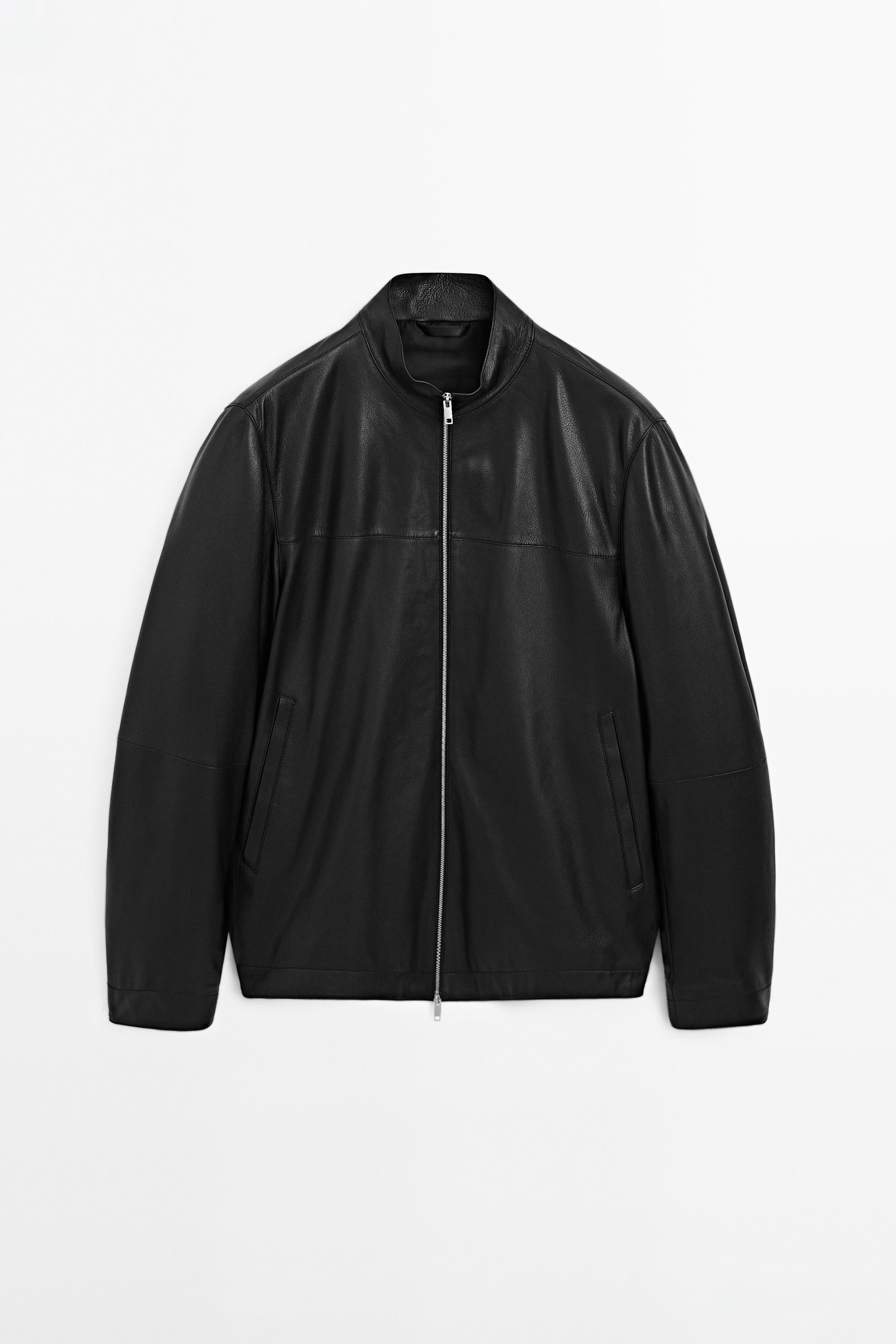 Nappa sheepskin jacket