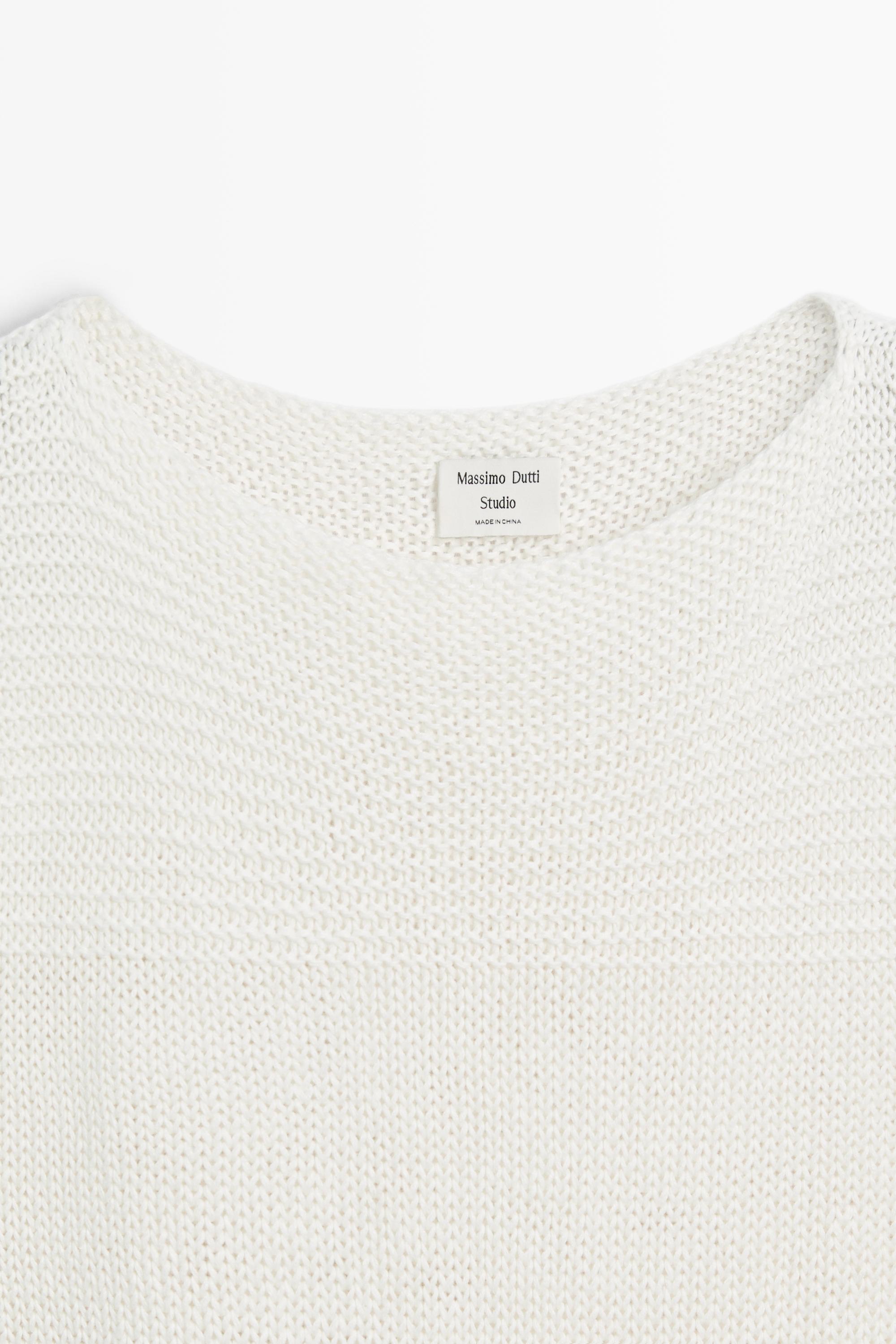 Fringe detail knit top - STUDIO