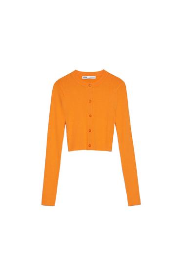 RIBBED CROPPED JACKET