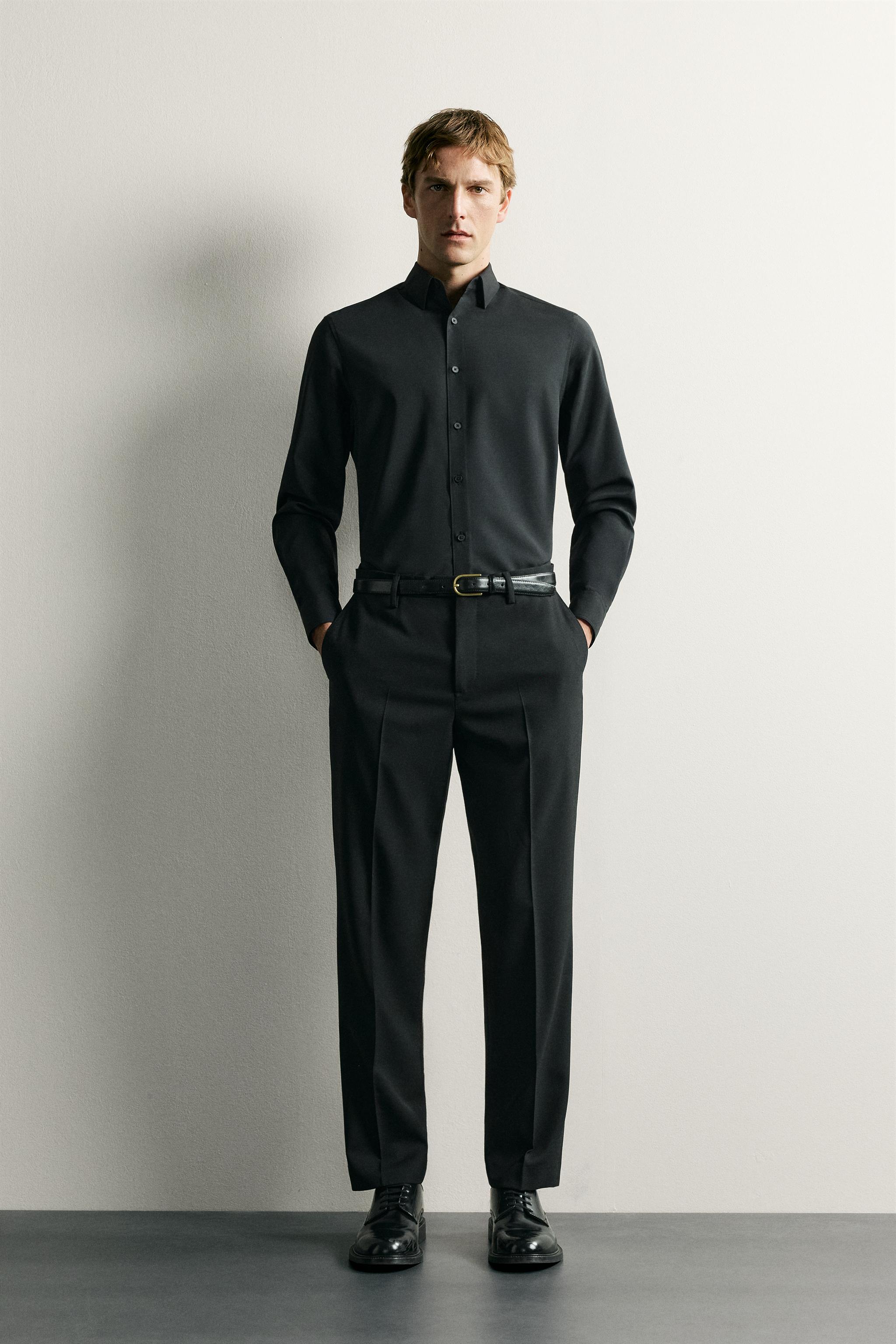 Мужские рубашки Zara REGULAR FIT SHIRT