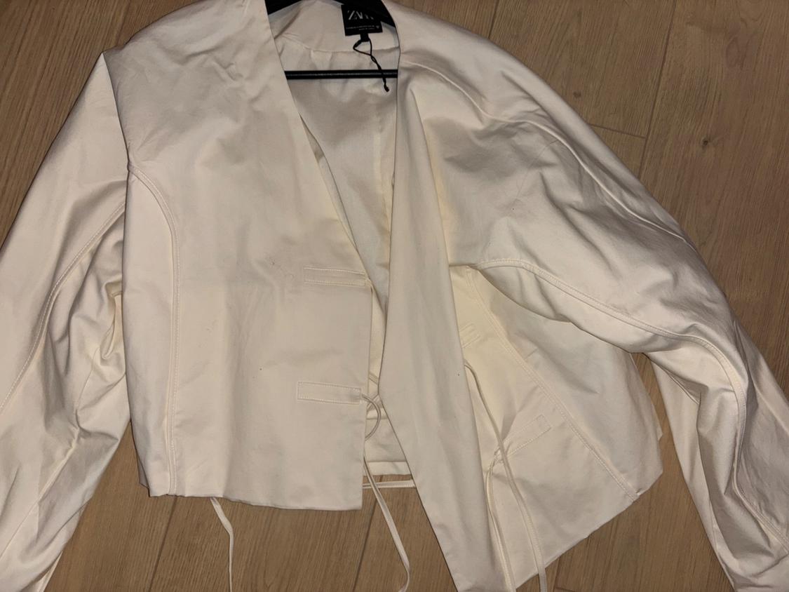 VESTE SURPIQÛRE BLANC CRÈME - Image 3