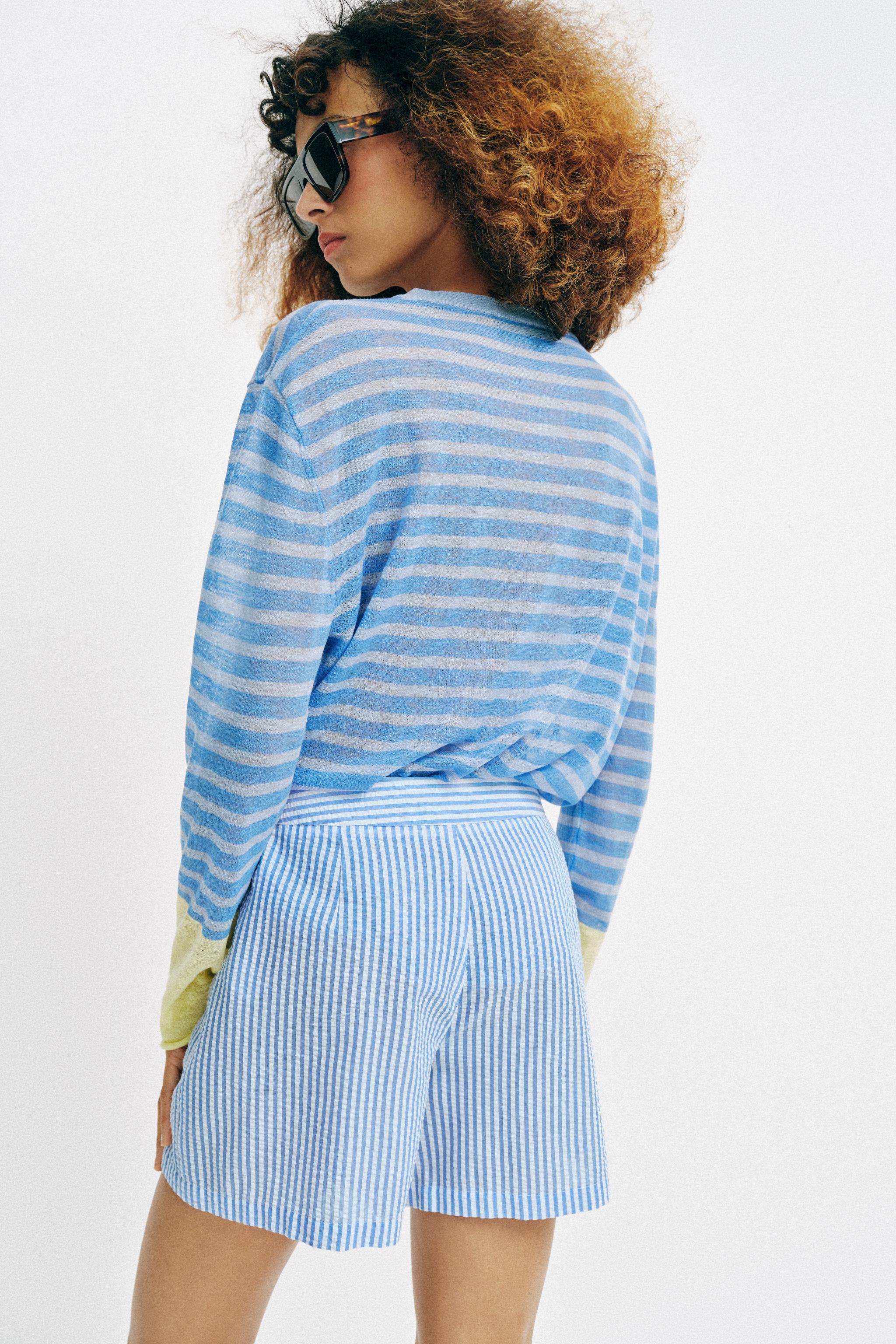 STRIPED SHORTS
