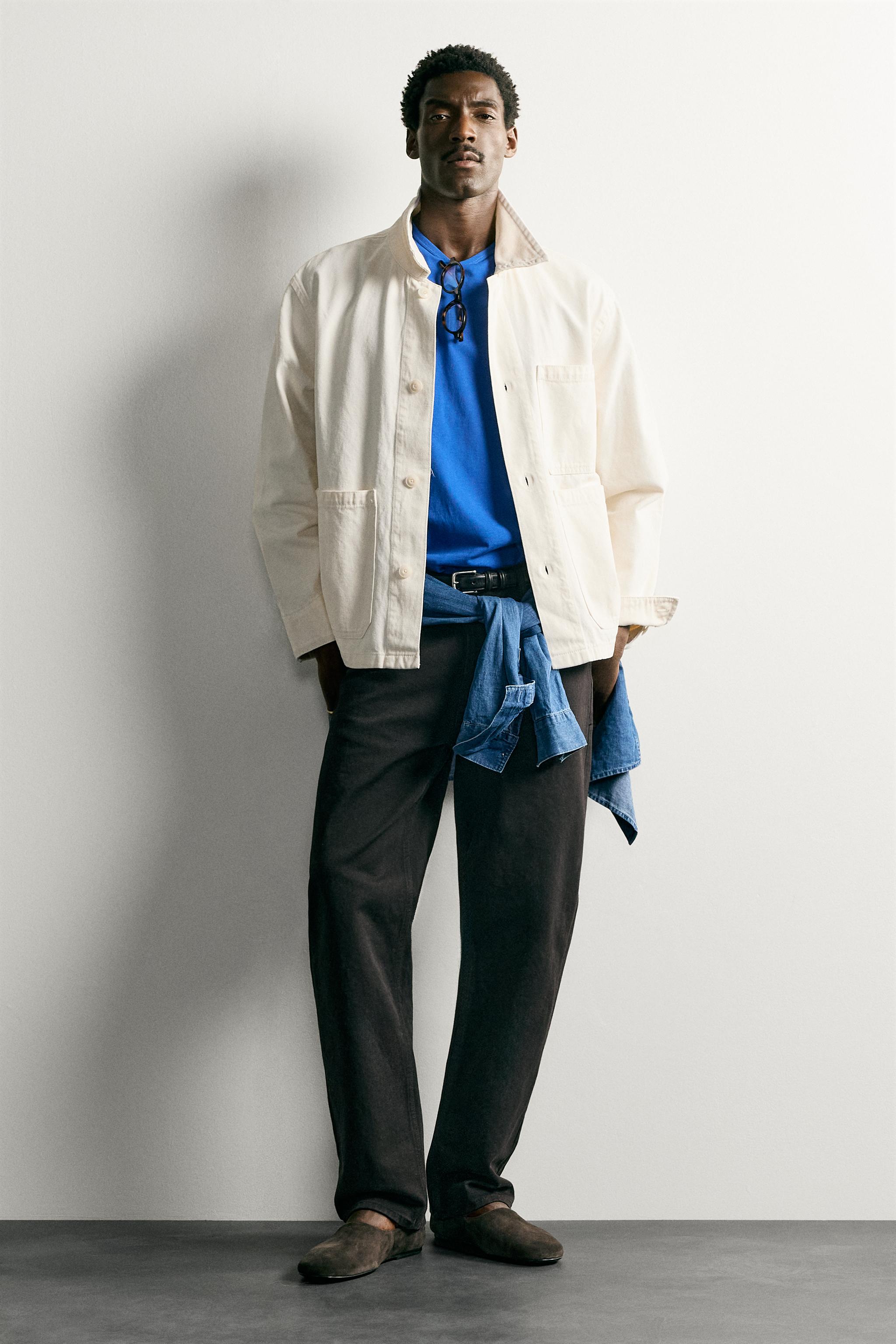 RELAXED FIT POCKET JACKET