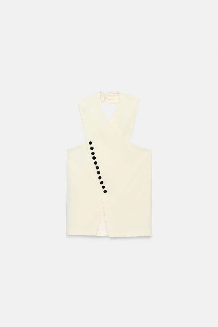 Chaleco cruzado halter 2