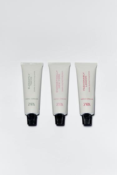 Zara VIBRANT CITIES KÄTEKREEMIDE AVASTUSKOMPLEKT 3 X 30 ML (1,01 FL. OZ). - toonitud nahk