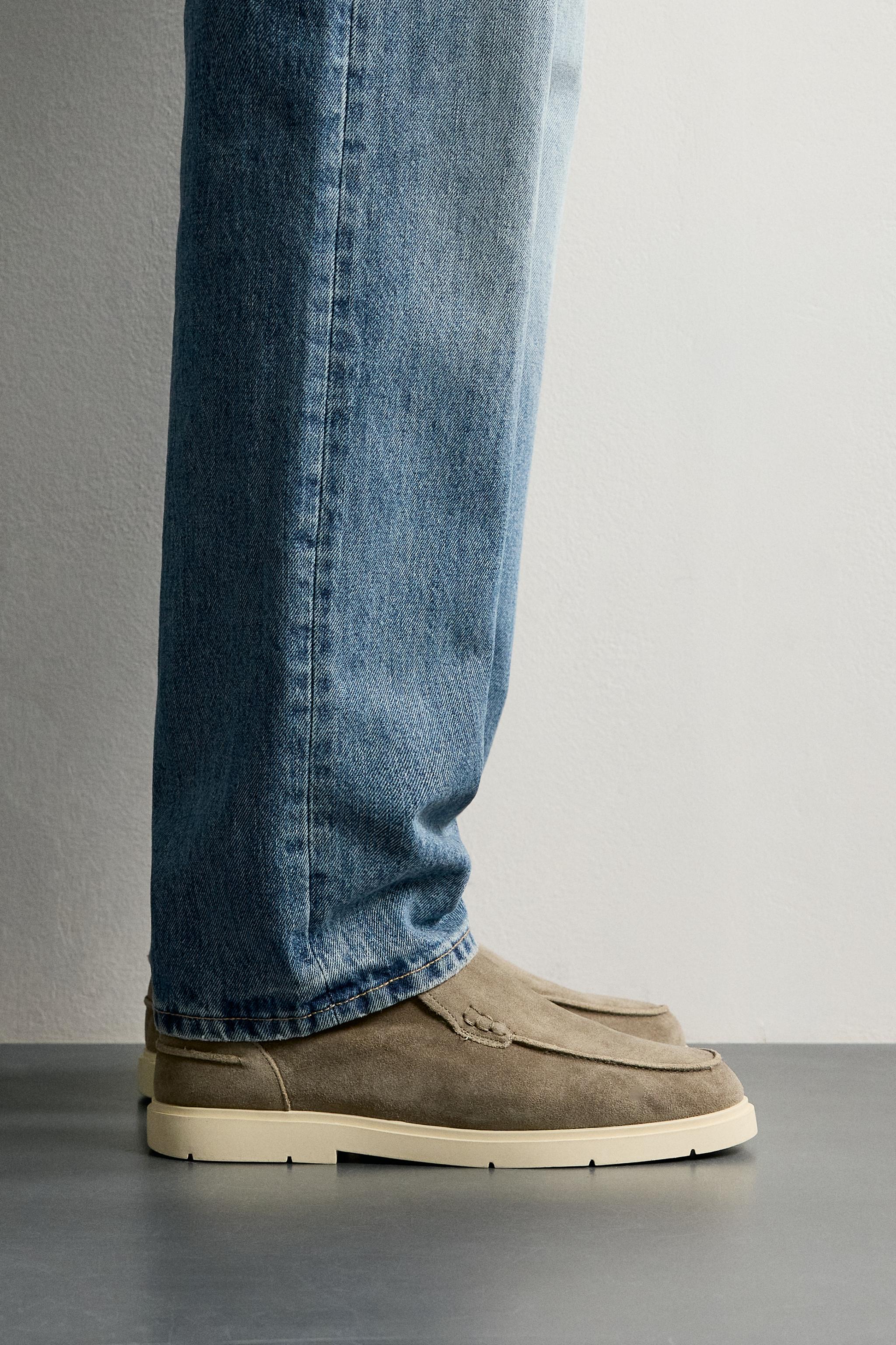 BOTTINES EN CUIR CASUAL
