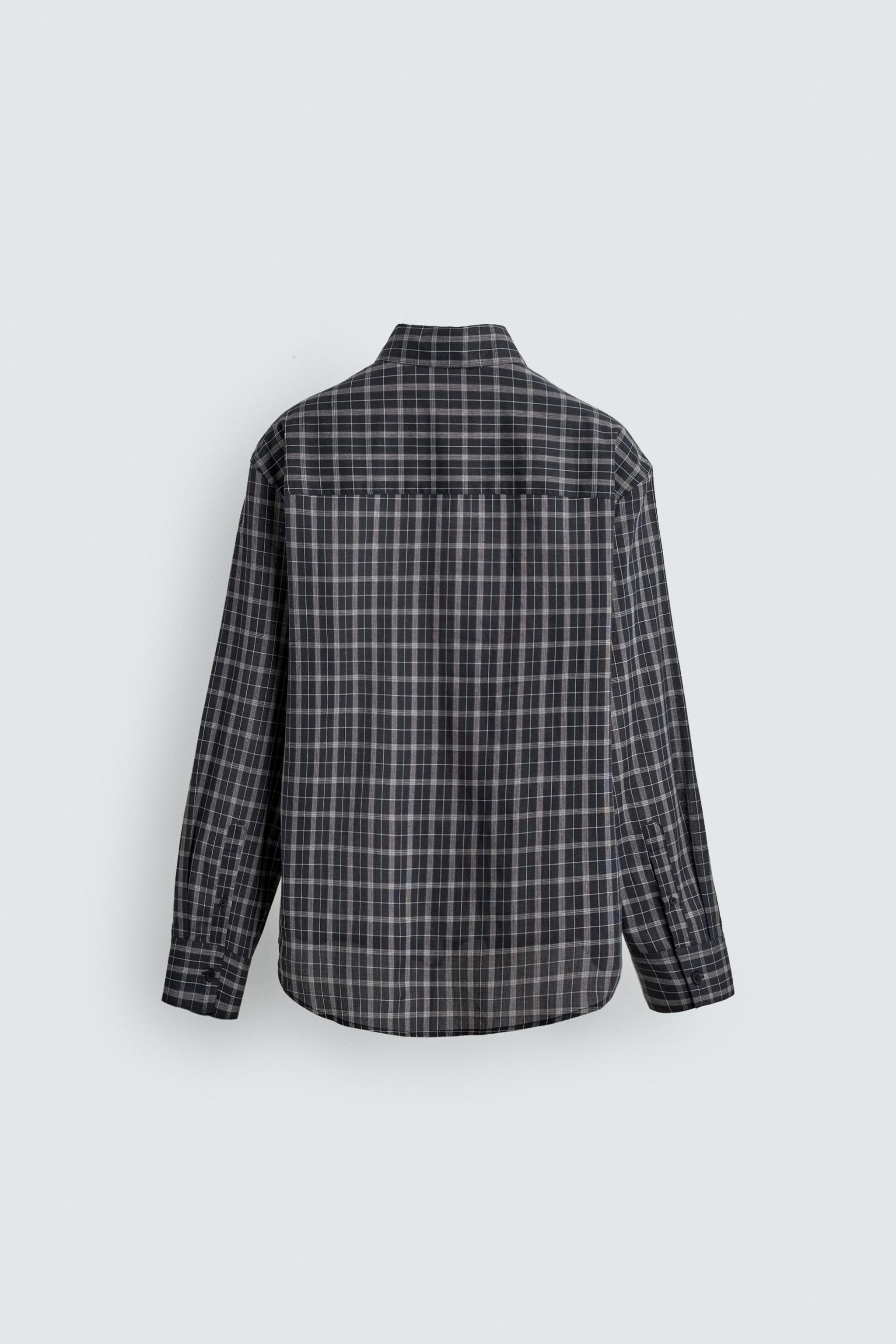 CHEMISE VOILE À CARREAUX